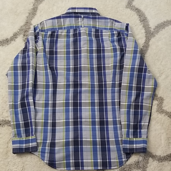 Banana Republic Tailored Slim Fit Plaid shirt - Picture 4 of 6